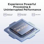 DOOGEE U10 Android 15 Tablet with Keyboard, 10-Inch