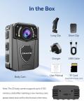 CAMMHD Z3 1440P Waterproof Body Camera with Audio