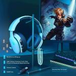 Wireless Gaming Headset with Noise-Canceling Mic