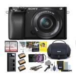 Sony Alpha a6000 Mirrorless Camera Bundle with Lens