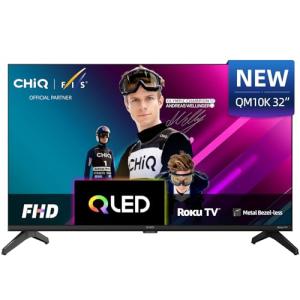 CHiQ 32" Smart QLED TV with ROKU