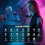 NEEWER 360° RGB Video Light with Cold Shoe Mounts