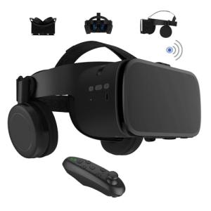 Wireless VR Headset with Remote for Movies & Games