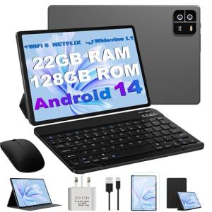 10-Inch Android Tablet with Keyboard & Mouse