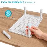 BONTEC Adjustable Monitor Riser with Mesh Platform