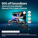 Hisense 55" 4K Smart TV with AI Features
