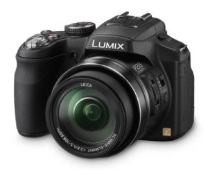 Panasonic Lumix FZ200 12MP Bridge Camera - Black