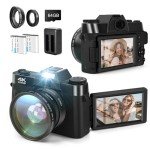 LAMA 4K 48MP Autofocus Vlogging Compact Camera