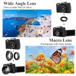 LAMA 4K 48MP Autofocus Vlogging Compact Camera