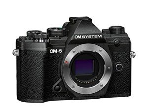OM SYSTEM OM-5 Micro Four Thirds Camera - Black