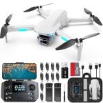 4K Camera Drone for Beginners with Dual Batteries