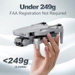 4K Camera Drone for Beginners with Dual Batteries