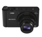 Sony DSCWX350 Compact Camera, 20x Zoom, Wi-Fi