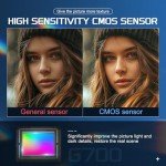 64MP 4K DSLR Camera with 3” Flip Screen