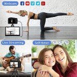 4K 48MP Compact Vlogging Camera with Accessories