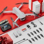 4K Camera Drone for Beginners with Dual Batteries
