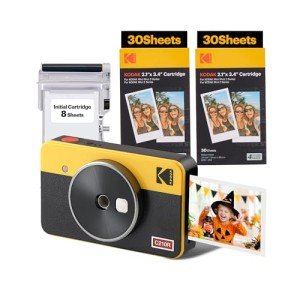 KODAK Mini Shot 2 Retro Instant Camera Bundle
