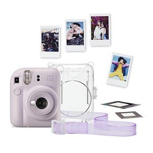 Instax Mini 12 Instant Camera Bundle - Lilac Purple