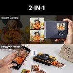 KODAK Mini Shot 2 Retro Instant Camera Bundle
