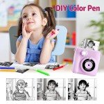 HD Instant Camera for Kids with Photo Paper