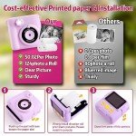 HD Instant Camera for Kids with Photo Paper