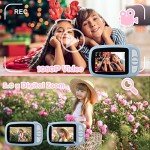 Misilmp Instant Digital Camera for Kids - Blue