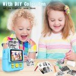 Kids Instant Camera with Print and Accessories