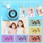 Kids Instant Camera with Print and Accessories