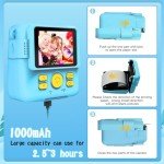Kids Instant Camera with Print and Accessories