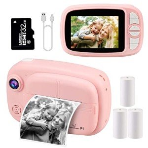 GlobalCrown Instant Camera for Kids with Accessories