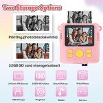 Kids Instant Print Camera with Photo Paper