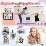 Kids Instant Print Camera with Photo Paper