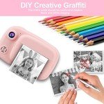 GlobalCrown Instant Camera for Kids with Accessories