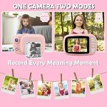 GlobalCrown Instant Camera for Kids with Accessories