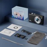4K Autofocus Compact Camera with 32GB SD Card