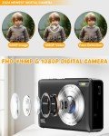 Compact 1080P FHD 44MP Kids Digital Camera