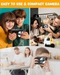 Compact 1080P FHD 44MP Kids Digital Camera