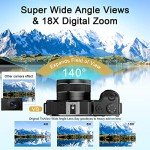 4K 48MP Autofocus Dual-Lens Travel Camera