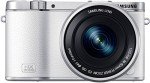 Samsung NX3000 21.6MP White Digital Camera with 16-50mm Lens