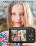 UHD 4K 64MP Compact Vlogging Camera Bundle