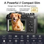 4K 48MP Autofocus Dual-Lens Travel Camera