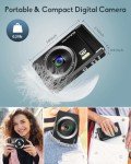 UHD 4K 64MP Compact Vlogging Camera Bundle