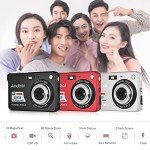 Andoer Digital Video Camera with 8X Zoom