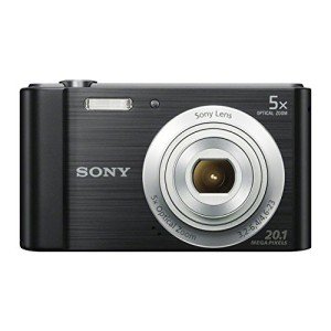Sony DSC-W800 Digital Compact Camera - Black