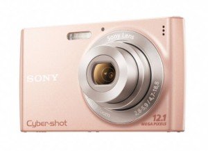 Sony Cyber-shot DSC-W510 Digital Camera - Pink