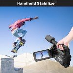 4K UHD Vlogging Camcorder with 18X Zoom