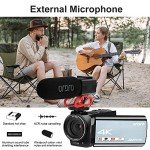 ORDRO AX10 Vlogging Camera with Night Vision & Zoom