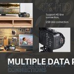 NBD 4K UHD Camcorder with Night Vision & WiFi