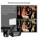 ORDRO 4K AC5 Video Camera with 12X Zoom