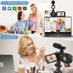 4K 48MP Video Camera with IR Night Vision